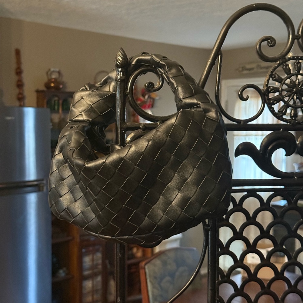 Tiffany & Fred woven leather handbag